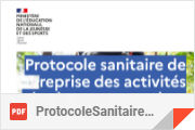 Protocole de reprise des activités sportives
